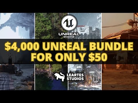 GIGANTIC $4,000 Unreal Engine 5 Asset BUNDLE for ONLY $50 (Limited Time)