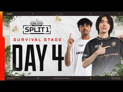 ALGS Year 6 Split 1 Playoffs | Survivor Stage - Day 4 | Apex Legends