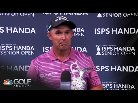 Padraig Harrington: 2025 ISPS Handa Senior Open triumph is 'euphoric' | Golf Channel