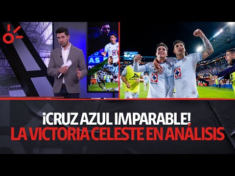 ¡Cruz Azul imparable! La máquina gana, gusta y golea.