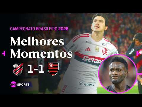 ROSSI COMETE FALHA BIZARRA, MAS PEDRO "SALVA" O FLA DA DERROTA | ATHLETICO-PR 1X1 FLAMENGO