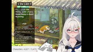 [作業用BGM] ただ静かに原稿を書くだけの配信