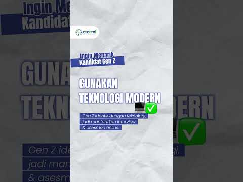 Mau kerja bareng Gen Z, ini dia Tips Merekrut Gen Z #loker #work #growth #genz #millennials #kerja