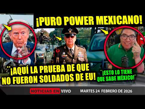 GENERAL MEXICANO ¡DEJA MAL PARADO A TRUMP! MENCHO FUE 100% PODER MEXICANO ¡ESTO SUCEDIÓ ASÍ!