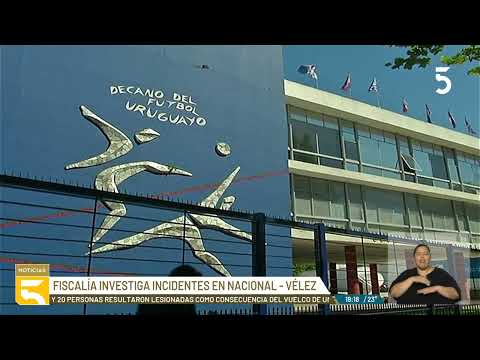 Fiscalía investiga los incidentes ocurridos en el marco del partido entre Nacional y Vélez Sarfield