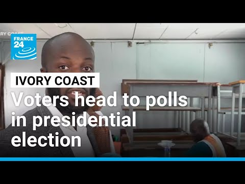 Ivory Coast votes in presidential election with Ouattara bidding for fourth term • FRANCE 24