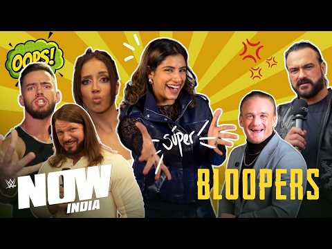 The Funniest Behind-the-Scenes Moments: WWE Now India
