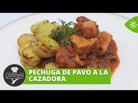 Cómetelo | Pechuga de pavo a la cazadora