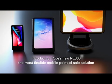 Varularm för surfplatta och smartphone från Gate Security - Förbättrad försäljning med InVue NE360