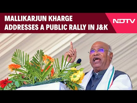 Congress | Mallikarjun Kharge | Jammu Kashmir Election | Congress Live