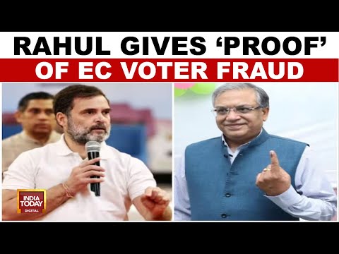 Rahul Gandhi Vs EC: Karnataka & Maharashtra Poll Irregularities Under Scrutiny | India Today News