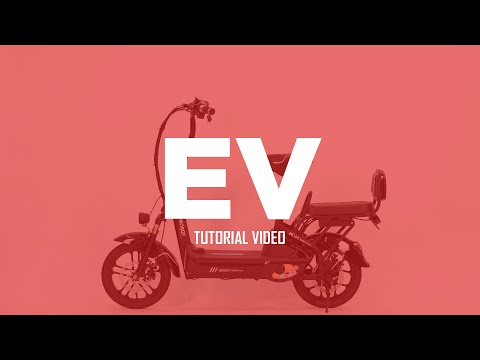 MOBOT EV UL2272 Seated Electric Scooter (E-scooter) | Tutorial Video
