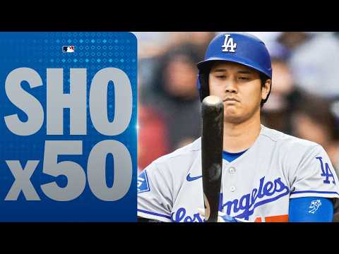 Shohei Ohtani extends on-base streak to 50 games after a 9th-inning single! 大谷翔平ハイライト MLB 하이라이트