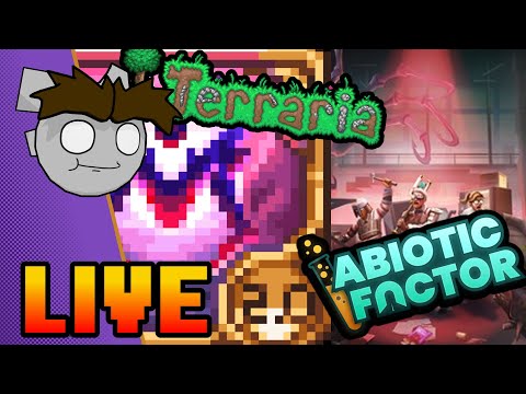 Local Caveman Faces Cosmic Horror| Terraria Calamity + Abiotic Factor 1.0