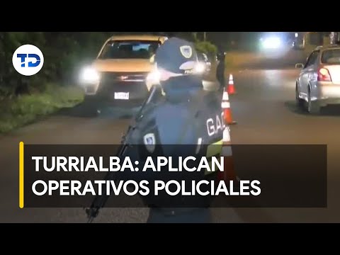 Turrialba: refuerzan presencia policial tras tres homicidios