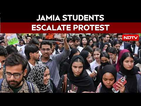 Jamia Students Escalate Protest, Demand Chief Proctor's Removal Amid Union Poll Row