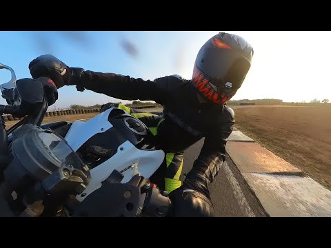 Sunset laps at the Racetrack! Madras International Circuit