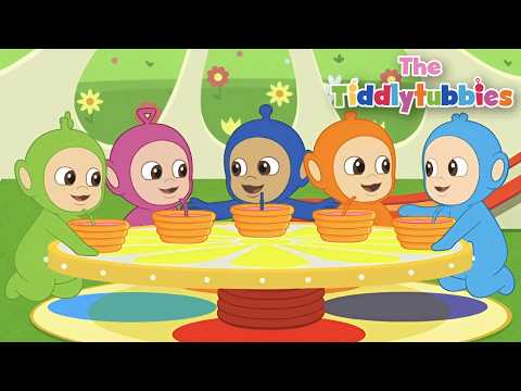 TiddlyTubbies Sharing Supper with Friends | 45 Minute Compilation for Kids