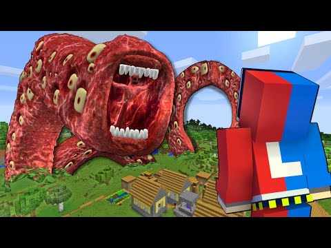 恐怖の人喰い電車【トレインイーター】を育てた結果…⁉️🚃【マイクラ マインクラフト】ぽっぴんず