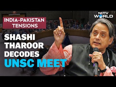 Pahalgam Terror Attack Updates | "Pak Thought They...": Shashi Tharoor Decodes UNSC Meet