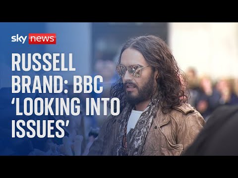 Russell Brand: BBC 'urgently looking into issues raised' by claims made against comedian