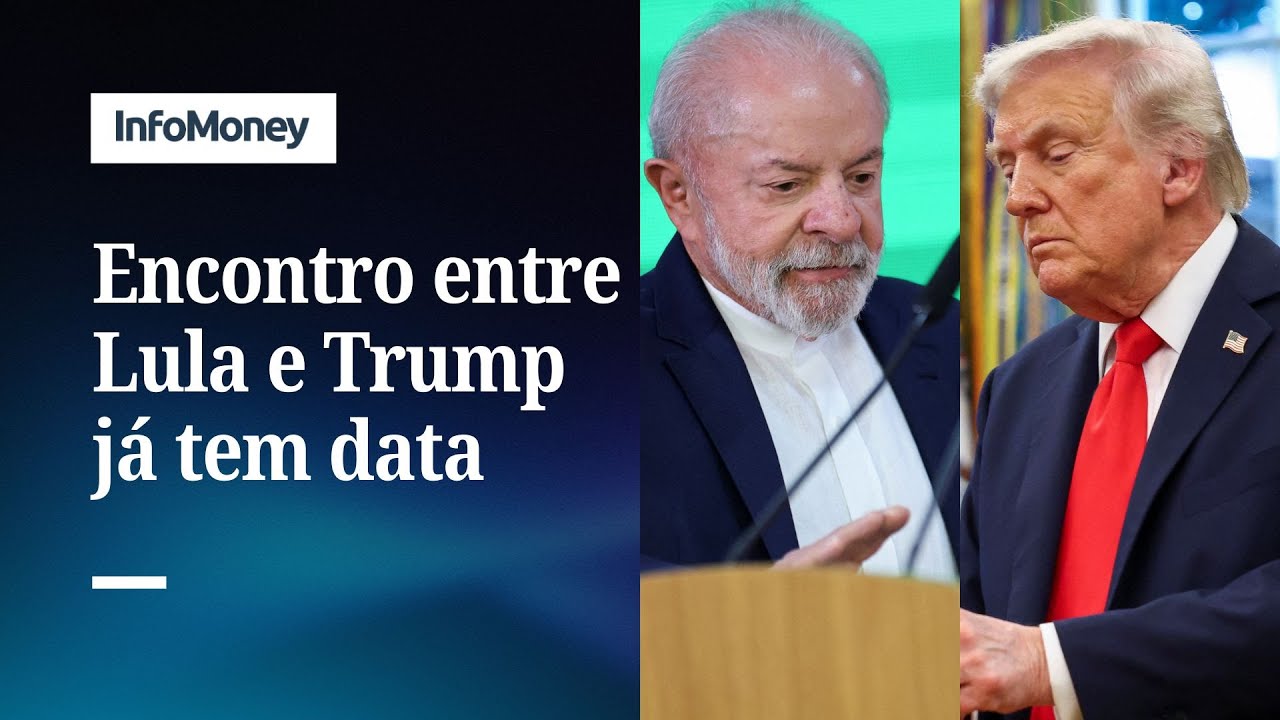 Governos dos EUA e do Brasil acertam encontro entre Lula e Trump para domingo 26 | InfoMoney News