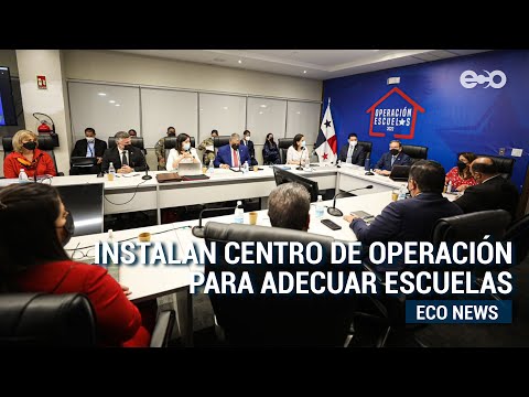 MEDUCA: Instalan el Centro de Operación Nacional Escuelas | #EcoNews