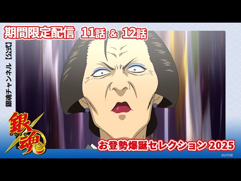 【アニメ銀魂公式】お登勢爆誕セレクション2025 期間限定第11話&第12話