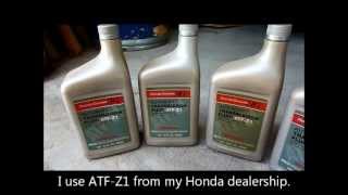 Cost of changing transmission fluid honda accord #5