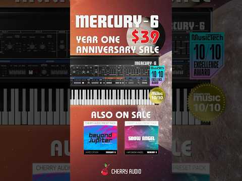 Mercury-6 #Synthesizer on Sale in March! #vst #musicproduction