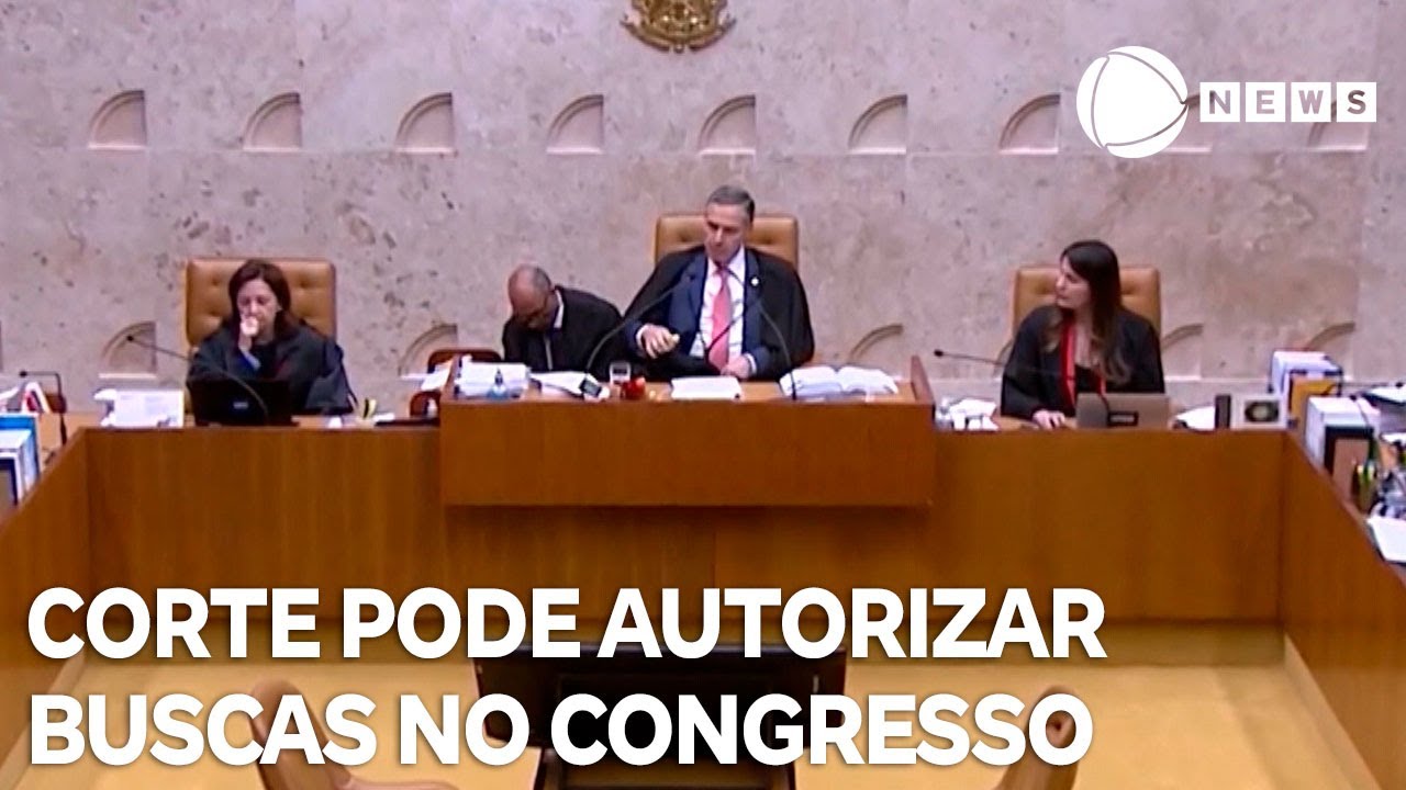 STF somente a corte pode autorizar buscas no Congresso