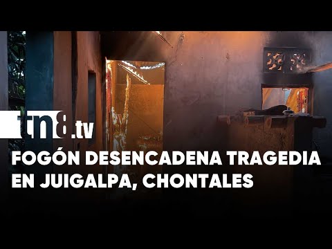 Incendio consumió vivienda en Juigalpa