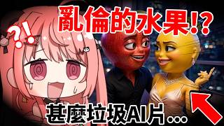 🔴【智商下降中】水果也亂倫?! 一齊睇最近大熱AI劇!!【米亞Mya】