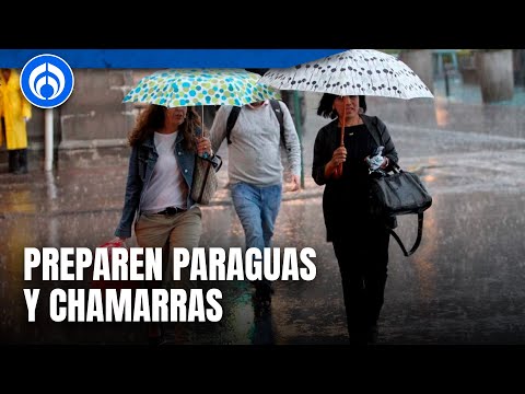 Se pronostican fuertes lluvias en todo el país