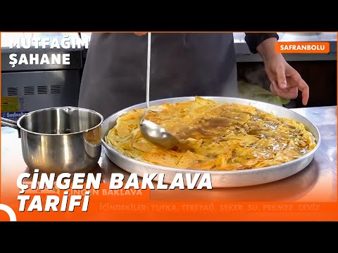 Çingen Baklava Nasıl Yapılır? | Özlem & Yasin ile Mutfağım Şahane