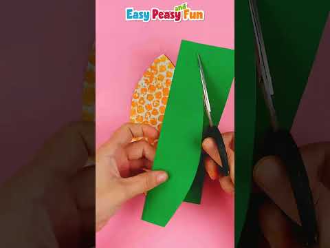 Bubble Wrap Corn Craft