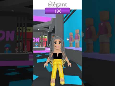 Roblox, mais je participe à une défilé de mode