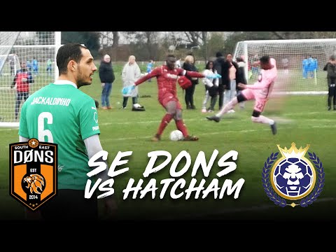 DINHO RETURNS 🔥 SE DONS vs HATCHAM | KENT CUP | Sunday League Football