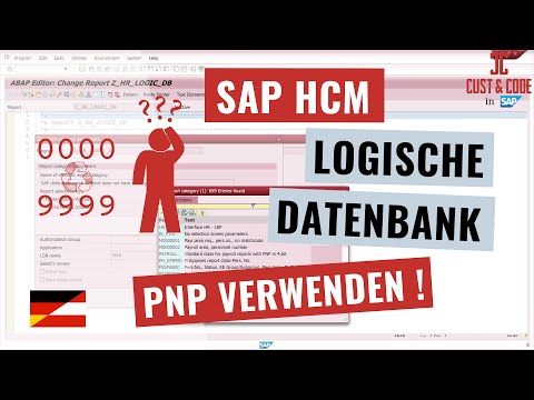 SAP HCM – logische Datenbank PNP verwenden um Personaldaten zu lesen [deutsch]