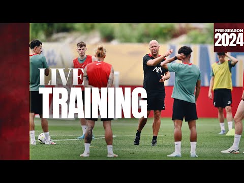 LIVE TRAINING: Liverpool FC warm-up in Philadelphia | Pre-Season 2024