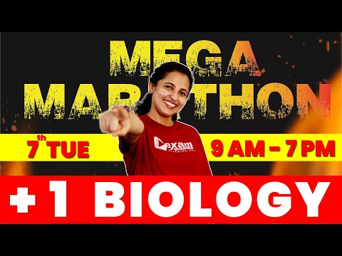 Plus One Model Exam Live | Biology Marathon | Complete Revision | Exam Winner