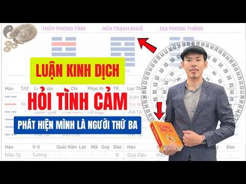 Kinh Dịch Vô Tình Biết Mình là NGƯỜI THỨ BA Và Sự Thật Còn Hơn Thế | Luận Quẻ Lục Hào