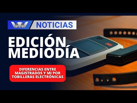Edición Mediodía 09/01 | Diferencias entre magistrados y MI por tobilleras electrónicas