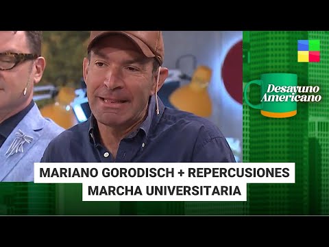 Mariano Gorodisch + Repercusiones marcha universitaria #DesayunoAmericano|Programa completo(24/4/24)
