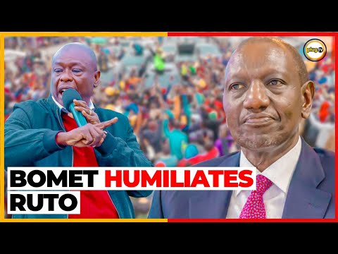 Bomet Goes WILD for Gachagua UDA diehards Defext LIVE |Plug Tv Kenya