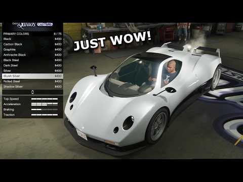 I Customized The Unreleased Pegassi Horus (Pagani Zonda C12) The Kortz Centre Heist DLC
