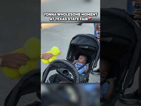 Yonna Wholesome Moment At Texas State <strong>Fair</strong> ❤️‍🩹