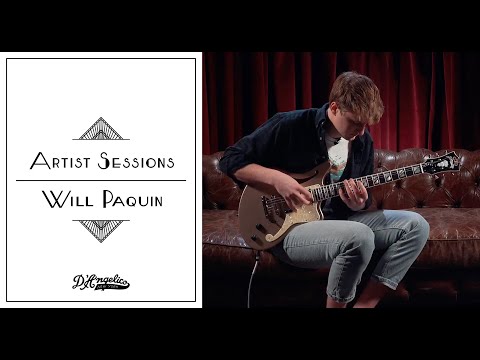 Will Paquin x Deluxe Bedford SH | Artist Sessions | D'Angelico Guitars