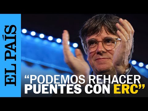 ELECCIONES CATALUÑA | Carles Puigdemont pide rehacer puentes con ERC | EL PAÍS