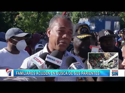 Familiares acuden al hospital de Barsequillo en busca de parientes